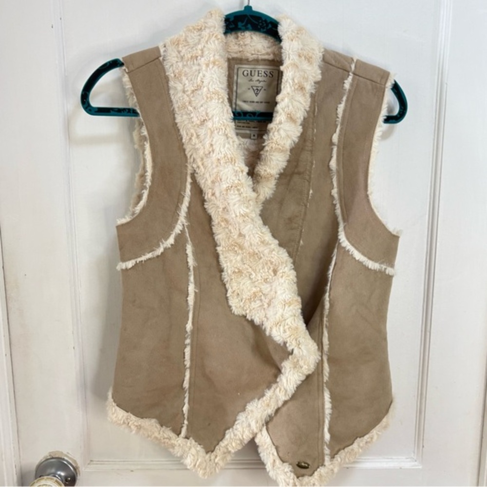 Guess Faux Suede Vest